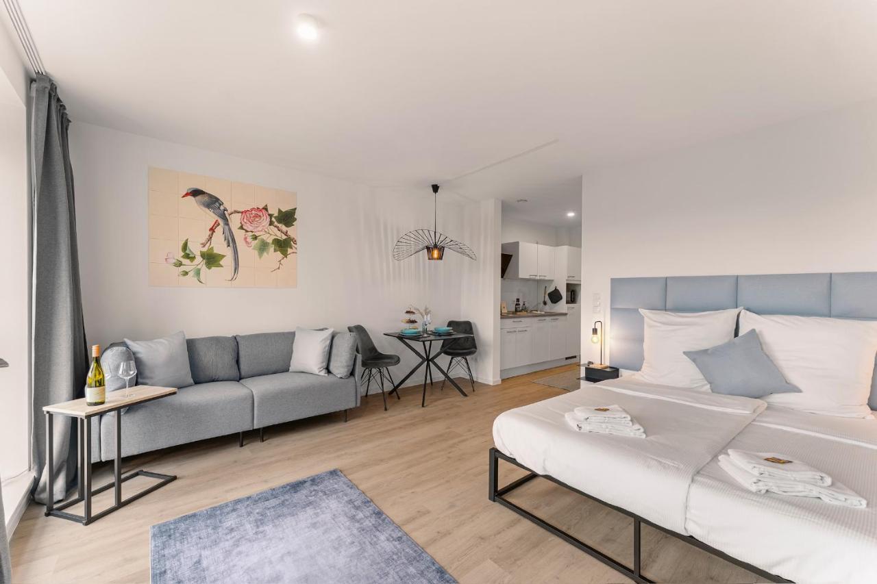 Modernes Apartment Am Gleispark Oldenburg Exterior foto