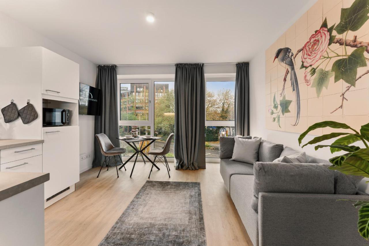 Modernes Apartment Am Gleispark Oldenburg Exterior foto
