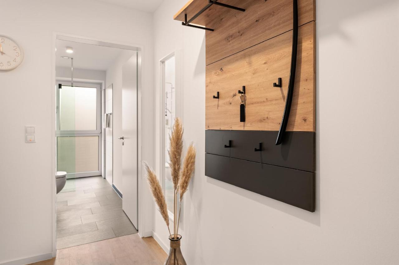 Modernes Apartment Am Gleispark Oldenburg Exterior foto