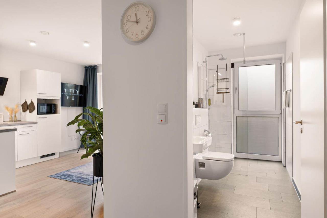 Modernes Apartment Am Gleispark Oldenburg Exterior foto