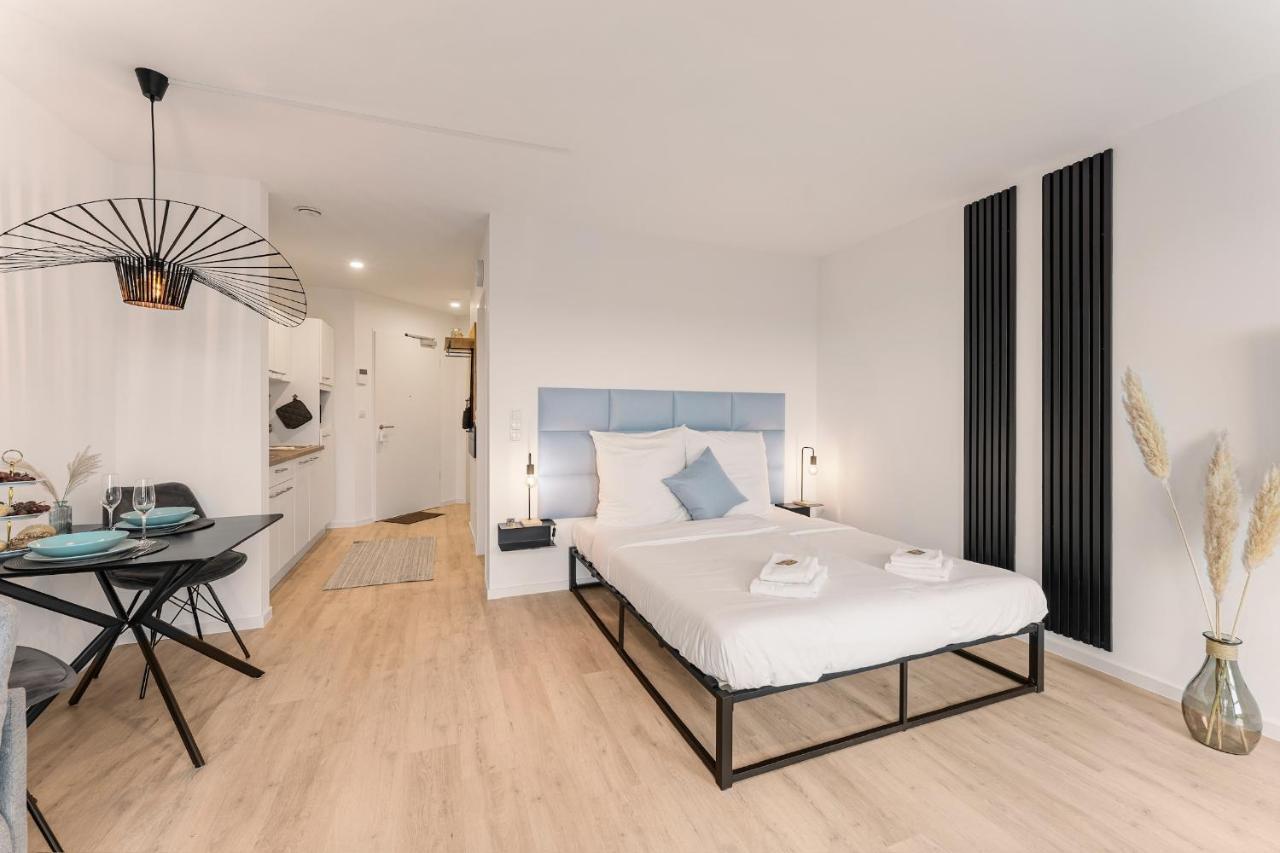 Modernes Apartment Am Gleispark Oldenburg Exterior foto