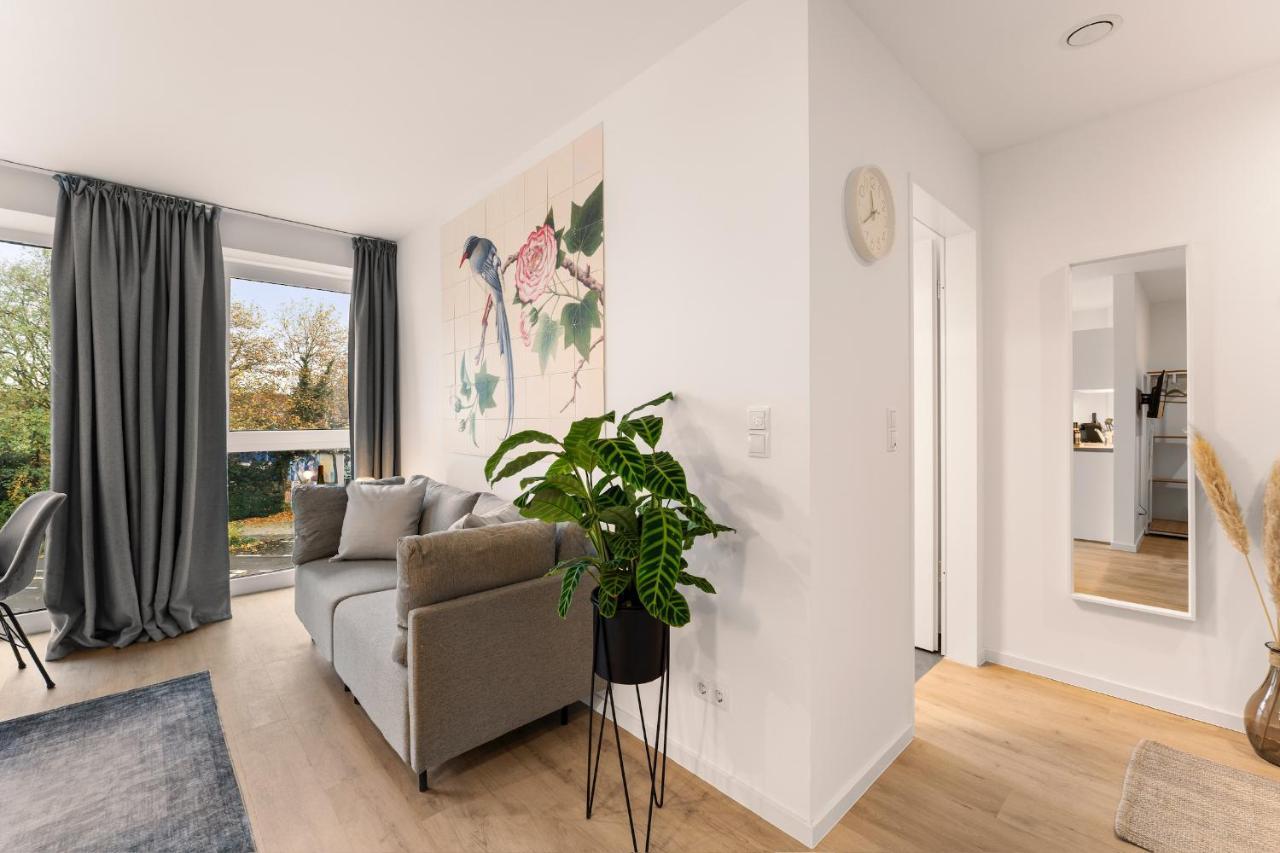 Modernes Apartment Am Gleispark Oldenburg Exterior foto