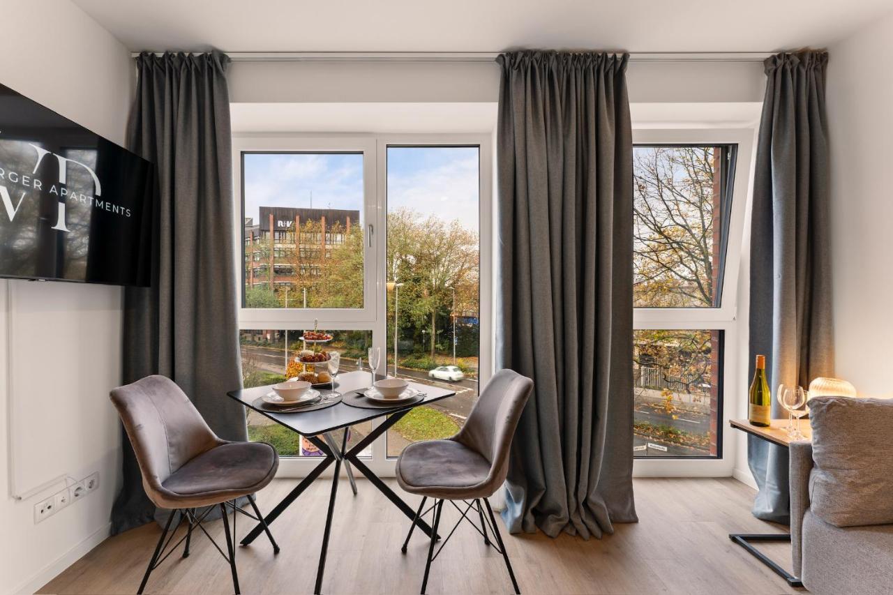 Modernes Apartment Am Gleispark Oldenburg Exterior foto