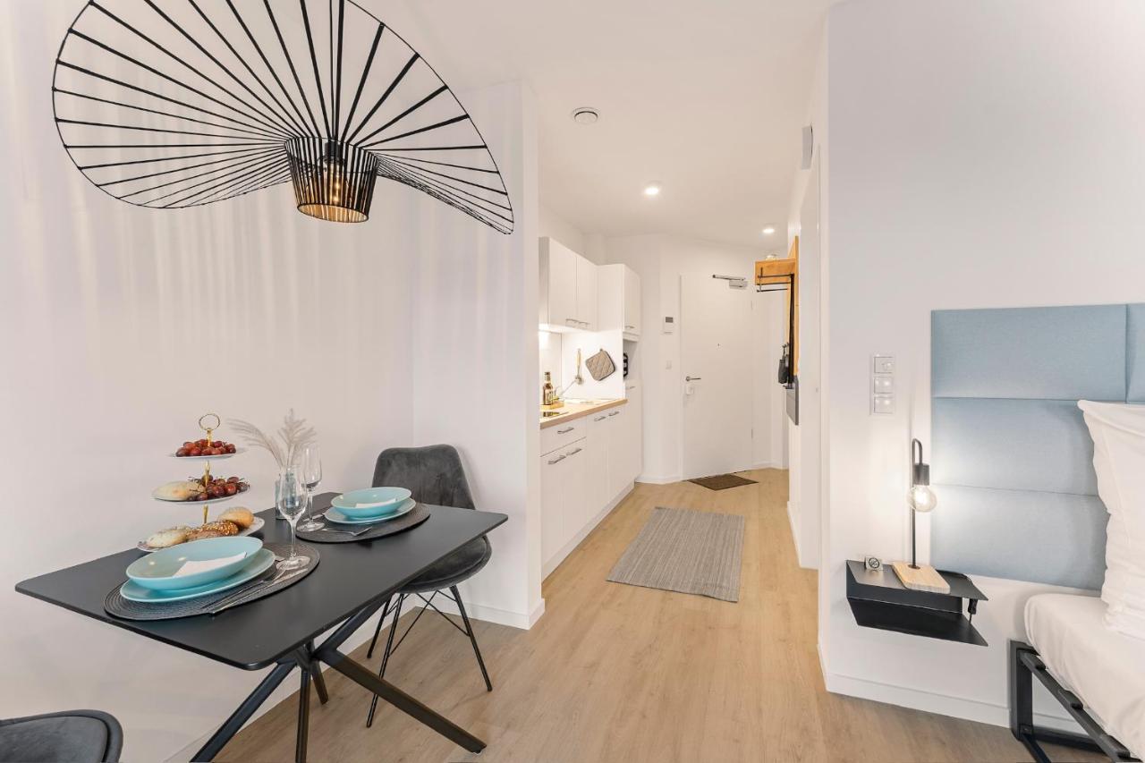 Modernes Apartment Am Gleispark Oldenburg Exterior foto